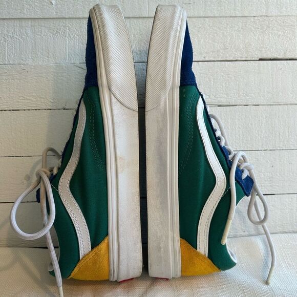 Vans Old Skool Unisex Colorblock Yacht Club Suede Low Top Skate Sneakers W9 M7.5 - Picture 8 of 9